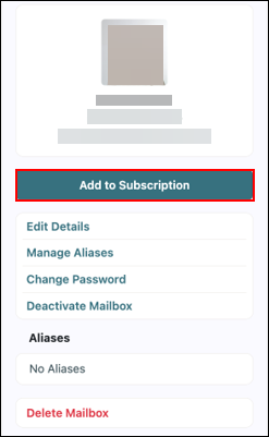 Image of Add to Subscription