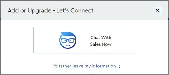 Image of Chat or Leave Information